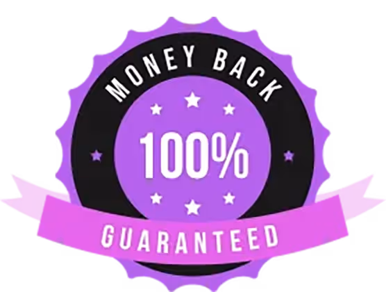 Illustration of our money-back guarantee